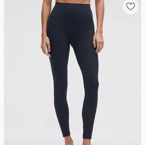 Lululemon Align No Line High Rise Pant Leggings 28” - True Navy Size 8